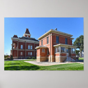 Bent County Jail and Courthouse, Colorado Poster