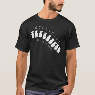 Bent Not Broken Scoliosis Awareness Survivor T-Shirt