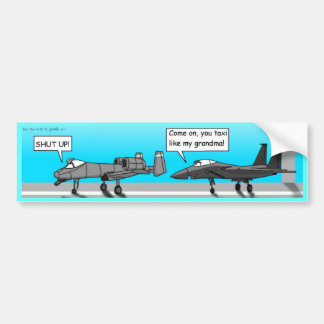 BenTheA10 Grandma Taxing Bumper Sticker