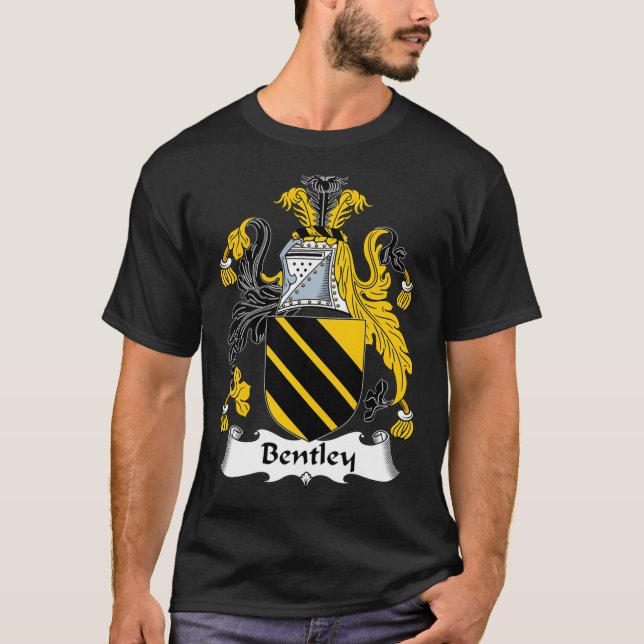 Bentley Coat of Arms  Family Crest  T-Shirt (Front)