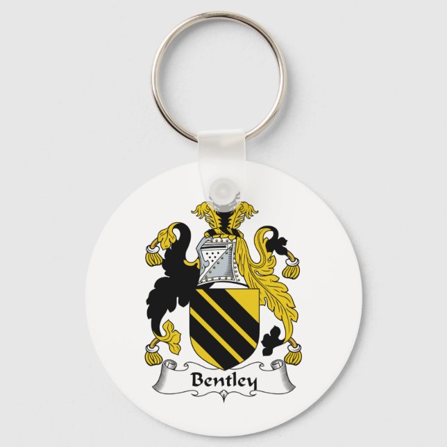 Bentley Family Crest Keychain (Front)