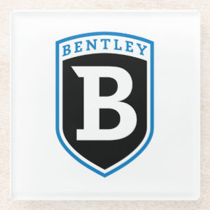 Bentley University Glass Coaster