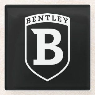 Bentley University Glass Coaster
