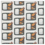 Bento cartoon illustration fabric