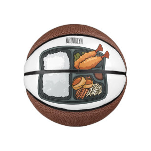 Bento cartoon illustration mini basketball