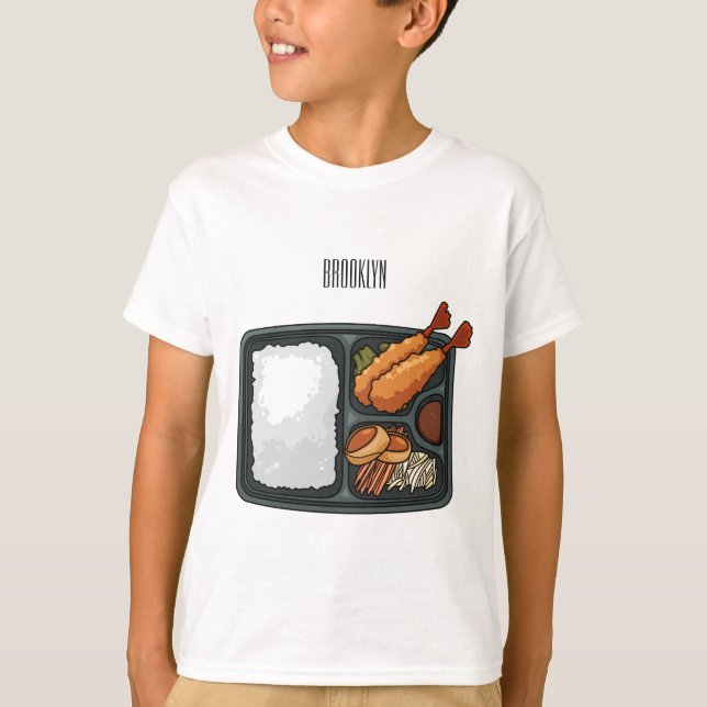 Bento cartoon illustration   T-Shirt (Front)