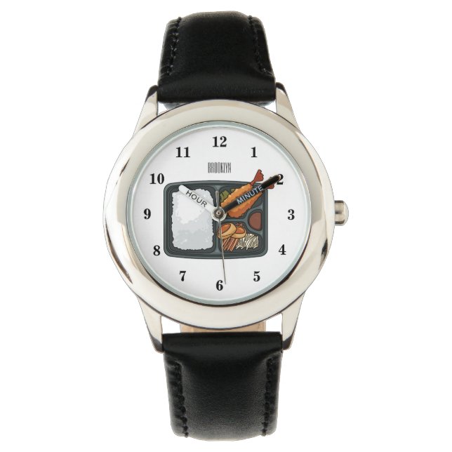 Bento cartoon illustration watch (Front)