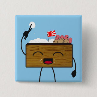 Bento-kun Pinback Button