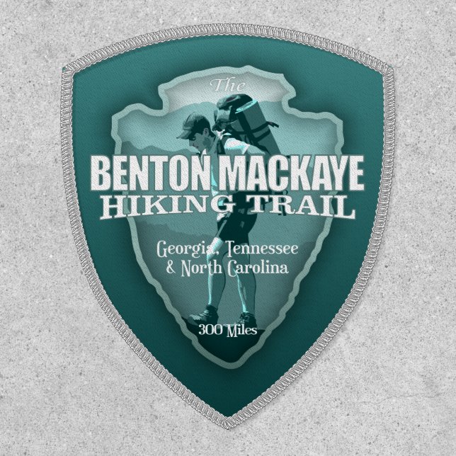 Benton MacKaye (arrowhead T)  Patch (Front)