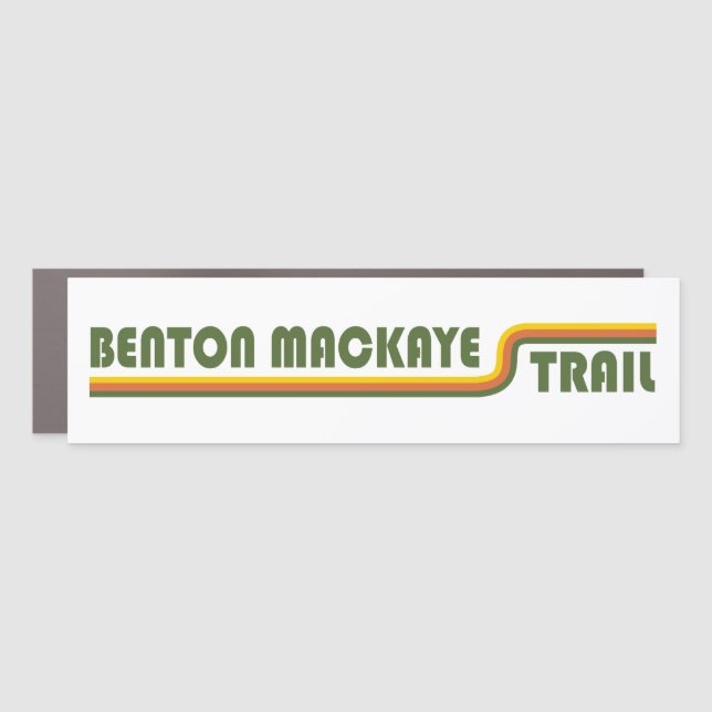 Benton MacKaye Trail Car Magnet (Front)
