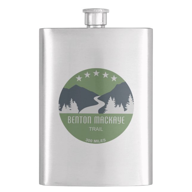 Benton MacKaye Trail Flask (Front)
