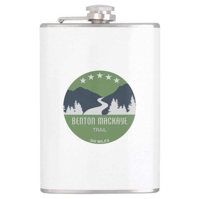 Benton MacKaye Trail Flask (Front)