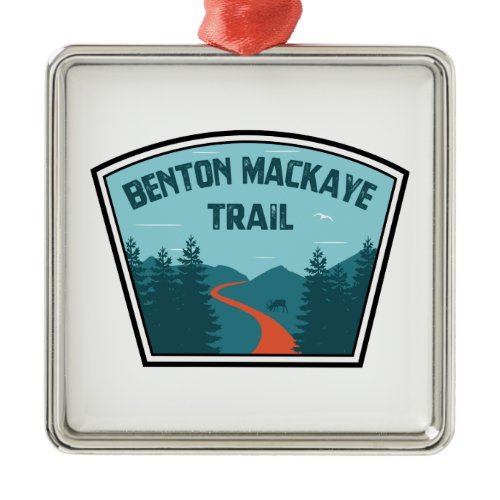 Benton MacKaye Trail Metal Ornament