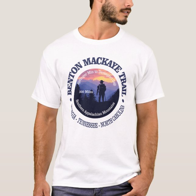 Benton MacKaye Trail (rd2) T-Shirt (Front)