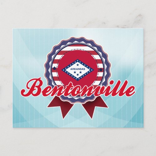 Bentonville AR Postcard