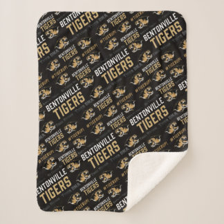 Bentonville High School Mascot Sherpa Blanket
