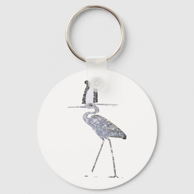 Benu Bird Keychain (Front)