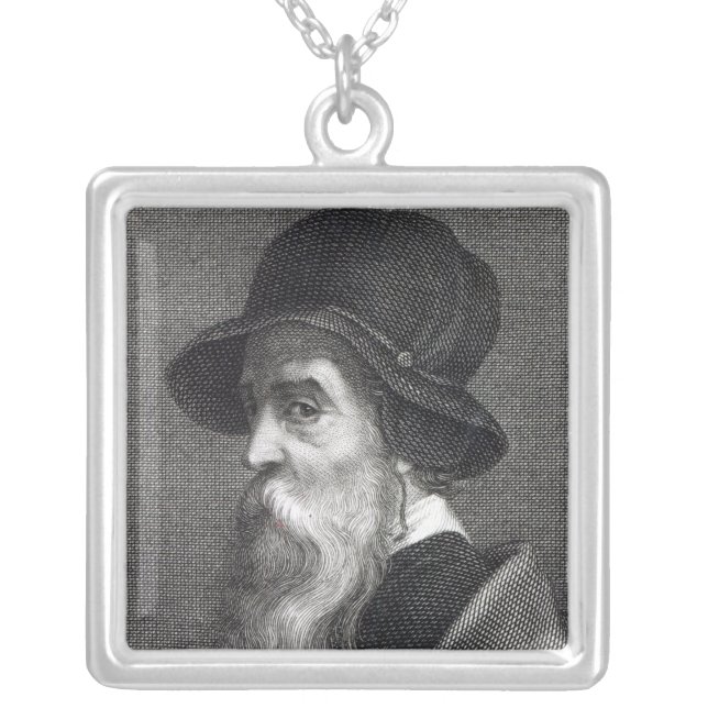 Benvenuto Cellini Silver Plated Necklace (Front)