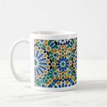 Benzaq Zellige Moroccan Pattern Mug