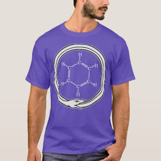 Benzene Ouroboros Chemical Symbol T-Shirt