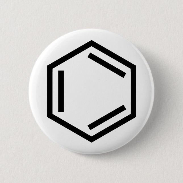 BENZENE RING SYMBOL BUTTON (Front)