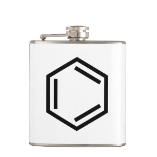 BENZENE RING SYMBOL FLASK