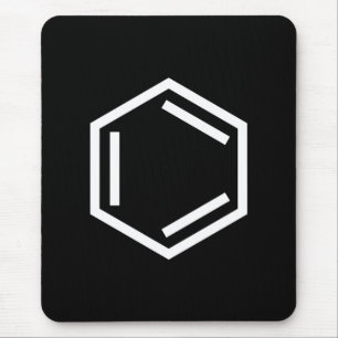 BENZENE RING SYMBOL MOUSE PAD
