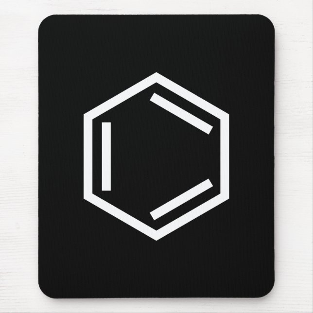BENZENE RING SYMBOL MOUSE PAD (Front)