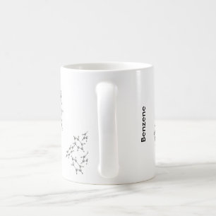 Benzene structures coffee mug