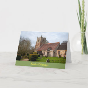 Beoley Church Easter Blessings Holiday Card