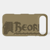 BEORN™ Bear Head Name Case-Mate iPhone Case (Back (Horizontal))