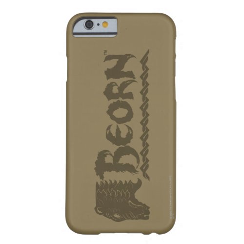 BEORN Bear Head Name Barely There iPhone 6 Case