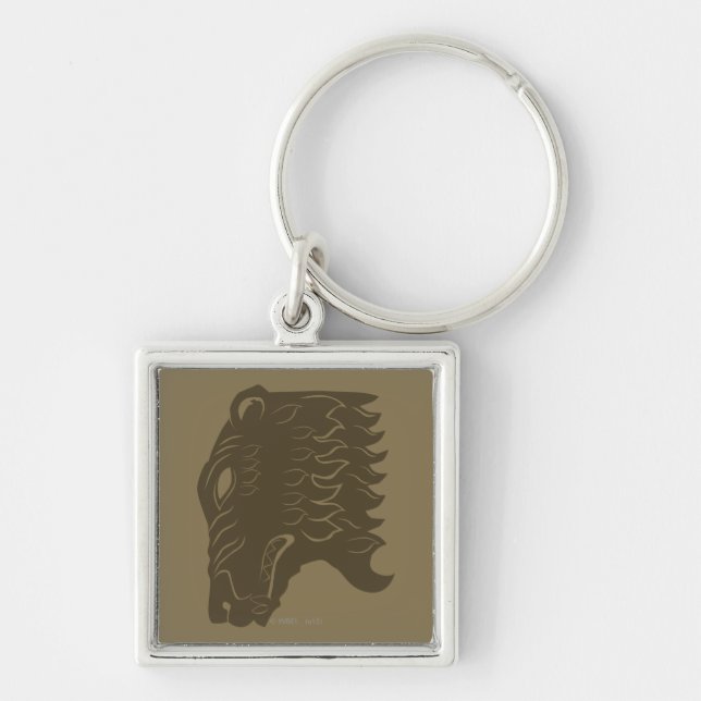 BEORN™  Bear Head Symbol Keychain (Front)
