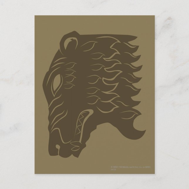 BEORN™  Bear Head Symbol Postcard (Front)