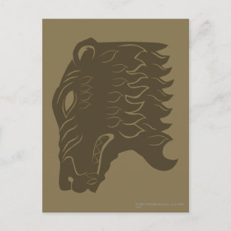 BEORN™  Bear Head Symbol Postcard