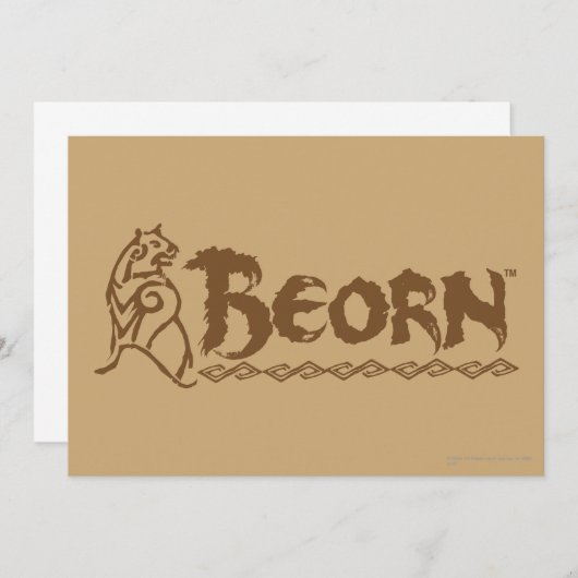 BEORN™ Bear Name (Front/Back)