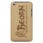 BEORN™ Bear Name Barely There iPod Cover (Back)