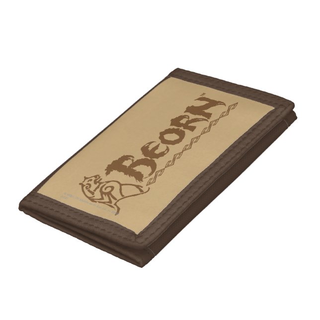 BEORN™ Bear Name Trifold Wallet (Bottom)