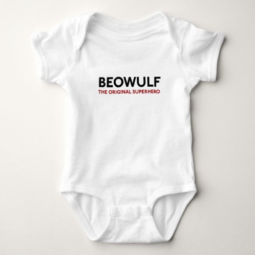 Beowulf the Original Superhero Baby Bodysuit