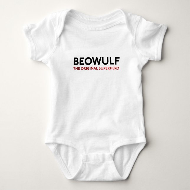Beowulf the Original Superhero Baby Bodysuit (Front)