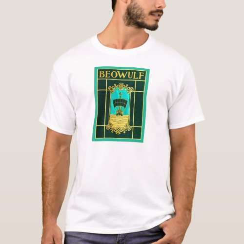 Beowulf  Vintage Book Cover T_Shirt