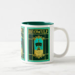 Beowulf ~ Vintage Book Cover Two-tone Coffee Mug at Zazzle