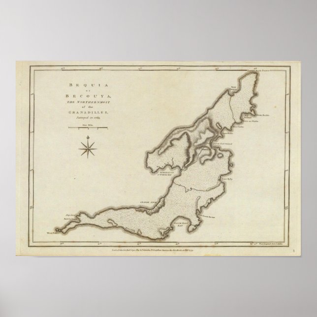 Bequia or Becouya Poster (Front)