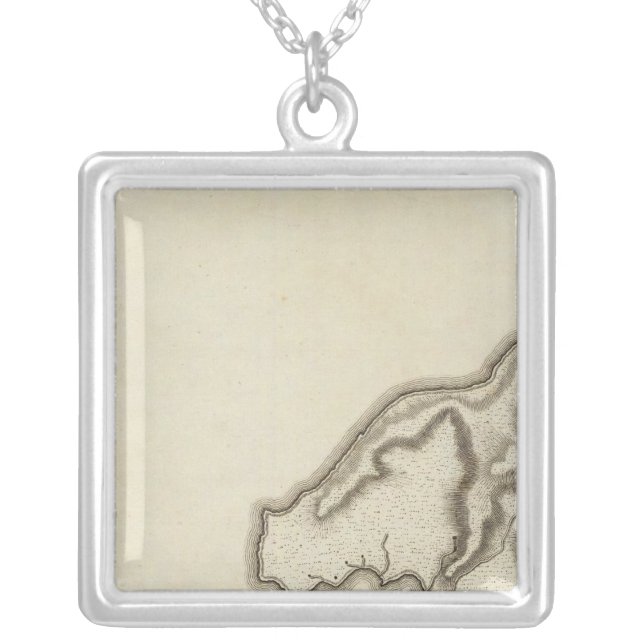 Bequia or Becouya Silver Plated Necklace (Front)