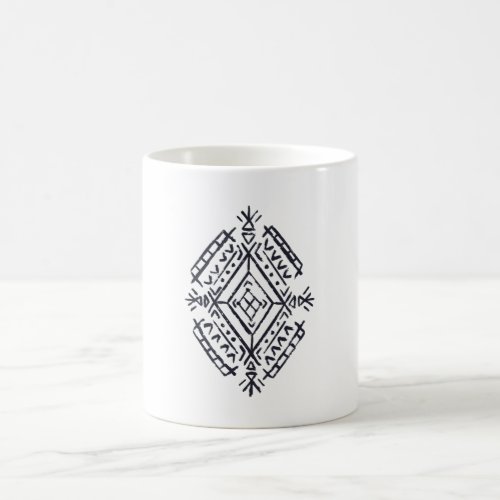 Berber motif coffee mug