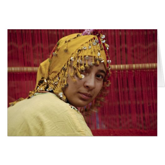 Berber woman cards (Front Horizontal)