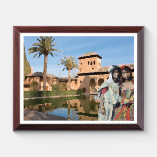 Berber Women and Traditional Moroccan Architecture Award Plaque