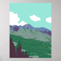 Berchtesgaden Alps near Obersalzberg Germany WPA
