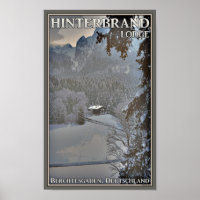 Berchtesgaden - Hinterbrand Lodge Poster