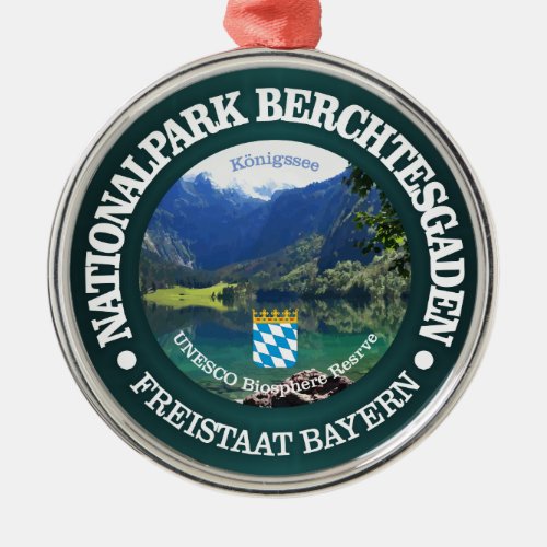 Berchtesgaden National Park Metal Ornament